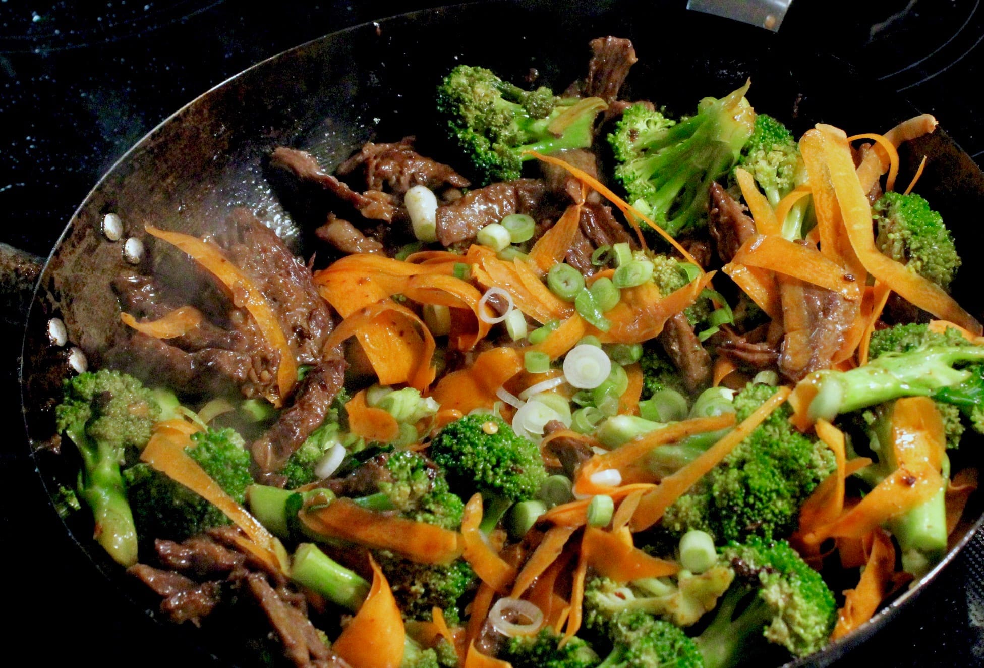 Chinese beef with broccoli