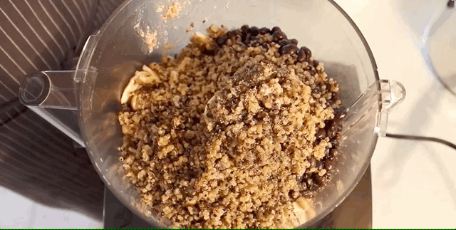 GIF of ingredients in the food processor.
